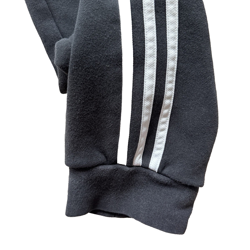Adidas 3 Stripes Track Sweat Pants Jogging RN#88387 CA#40312 Black Sz L *Read - Picture 4 of 13
